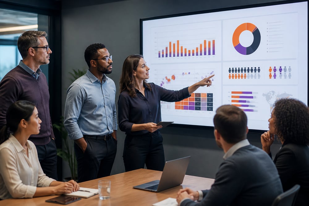 Account Based Marketing Illustration